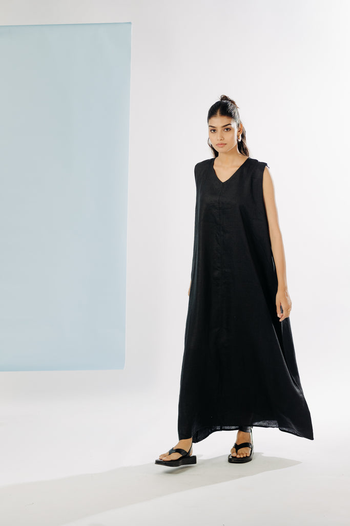 KOHL PURE LINEN MAXI DRESS